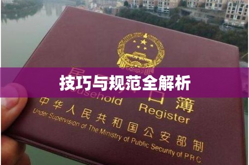 成都技巧与规范全解析